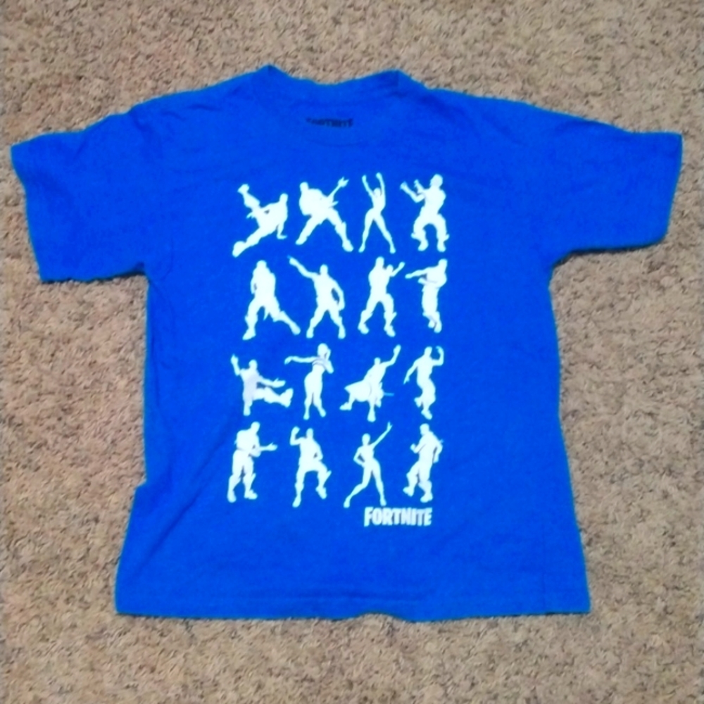Fortnite Dance Silhouettes Turquoise T-Shirt